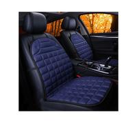 ( double seater blue) Universal 12V Car Seat Pad Cushion Cover Heating Heater Warm Heated Home Winter
