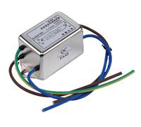 Double section DC lead interface 12V 24V 36V 48V Double section DC power filter SJD410D-1A3A6A(SJD410D-6A)