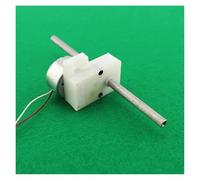 Double Shaft 300 Gear electronic starter DC 1V-6V 3V 5V 6-166RPM Long Axis Electrical Gear Box Reduction Gearbox Solar electronic starter MQXFCZUX