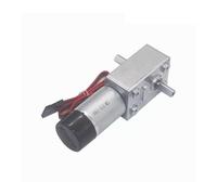 Double Shaft JGY-370GB Worm Gear Encoder Cover Self Locking Motor DC 12V 1Pcs(18RPM_24V)