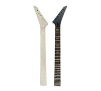 Double Shake 24 Frets Maple Electric Guitar Neck Rosewood Fingerboard White Shell Inlay