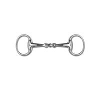 Double shattered olive bit for horse Waldhausen Massif