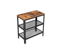Double Shelves Side Table