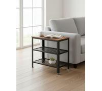 Double Shelves Side Table