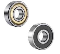Double Shield Miniature High Carbon Steel Bearing 608zz 623zz 624zz 635zz 626zz 688zz 10Pcs(608RS)