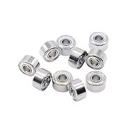 Double shielded miniature ball bearings 5pcs S693ZZ CB 3x8x4mm ABEC-7 Mini Stainless Steel Hybrid Ceramic Ball Bearing