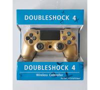 Double Shock 4 Wireless Controller Compatible For PS4, Gold