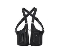 Double Shoulder Armpit Bag for Men New Anti-Theft Underarm Wallet Pocket Holster Phone Leisure Double Shoulder Pouch Adjustable