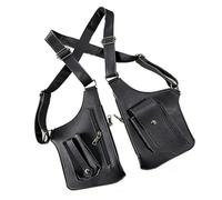 Double Shoulder Armpit Bag, Multifunctional Backpack with Many Compartments, Anti-Theft and Adjustable Strap, Adjustable Armpit Shoulder Bag, for Everyday Use in the Office, On the go, at Home and