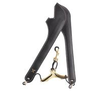 Double Shoulder Harness Strap Adjustable Light Weight Leather Saxophone Lanyard For Secure Instrument Universals Saxophone Strap