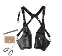 Double Shoulder Underarm Bag - 10 x 2 x 17 cm Bag with Vest Under Armpits | Shoulder Bag with Harness | Versatility Adjustable Case Hand and Shoulder Bags for Casual Formal Phone
