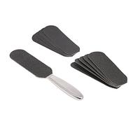 Double Side Foot File Dead Skin Callus Remover Pedicure Tool with 10PCS Sand Paper a Durable and Effective Foot Care Tool for Smooth and Healthy Feet