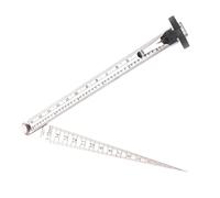 Double Side Instrumental Ruler | Guitar Gap Measuring Tool | Metric Taper Gauge for Guitarists and Instrument Enthusiasts