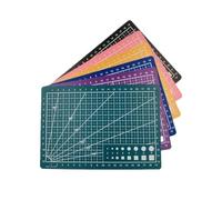 Double-Side Leather Craft Tool Cutting Mat Patchwork Sewing A3 A4 A5 Board Engraving PVC Workbench Pad Home DIY(A3-Black)