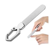 Double Side Nail File, Double Side Stainless Steel Nail File, Nail Polish File Strips | Extra Stable Nail Care Tool: A Nail Care Parts