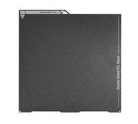 Double Side PEI Building Plate for Anycubic Kobra 3 / Kobra 3 Combo, Dual Side Textured PEI Sheet Flexible Steel Bed Platform for 3D Printer Accessories Replacement, Black