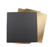 Double side PET PEI Spring Steel Sheet 180/220/235/257/310mm Hot Bed Build Plate Magnetic Base Compatible with Voron 3D Printer Parts(PET-PEI with Base,310x310mm)