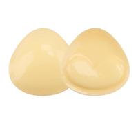 Double Side Sticky Bra, Self-Adhesive Insert Bra Pads Soft Invisible Triangle Croppable Push Up Inserts Stick on Breast Cup Lifter Removable Underwear Bikini Breasts Insert Pads Cup Cover for Women