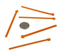 Double-Sided 2-in-1 Micro Scoops 5 to 10mg and 25 to 35mg Milligram mg Measuring Spoons - 0.005 mL and 0.025 mL (Milliliters) Capacities - BPA-Free, Static-Free Micro Scoop - FitPowders (100 Count)