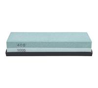 Double Sided 400 1000 Grit Professional Sharpening Stone, White Corundum Whetstone, 18x6x3cm for Home Kitchen Use