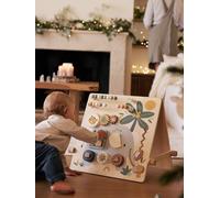Double-Sided Activity Board in FSC®100% Wood, Tanzania white