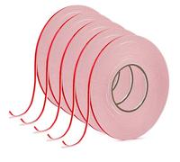 Double Sided Adhesive Foam Roll for Card Making,5 Rolls Craft Foam Tape for adding slightest amount of pop for all of your paper crafting projects.shaker card 0.12inch x 32 Feet,2mm Thickness