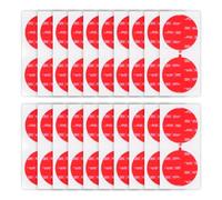 Double Sided Adhesive Pads 40 PCS Dia. 50mm 0.5mm Thick 4905 Clear Round | Heavy Duty, Sticky Mounting, Strong Adhesive, Foam Tape for Car Décor Home Office Logos