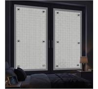 Double Sided Aluminum Foil Window Insulation Film, Heat Reflective Radiant Barrier Sun Shade, Thermal Room Darkening Privacy Blackout Cover for Skylight Attic Roof Sunroom Camper(Gray,70cm x 105cm)