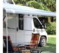 Double-Sided Awning Hooks for RV Canopy Rail - 5-6mm to 7-8mm Compatible, PVC & Metal Piping Eyelets with Quick Release Clips, 8 Pack(Black)