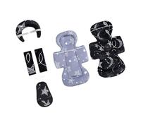 Double Sided Baby Strollers Liner Breathable Seat Cushion Safe Fabric Easy to Clean Fit Most Car Seats Comfortable Infant Seat Cushion