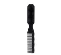 Double Sided Barber Hairdressing Hair Brush Retro Brokend Remove Comb Styling Salon Tools Neck Duster For