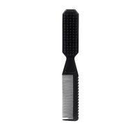 Double Sided Barber Hairdressing Hair Cleaning Brush Retro Neck Duster Remove Comb Brush Hair Styling Salon Tools