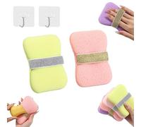 Double-Sided Bath Foaming Bag, Nicelifehack Double-Sided Bath Foaming Bag, Portable Fun Soap Face Wash Sponge, Quick Lather & Reusable Mesh, No More Slippery Soap & Messy Showers (#02)