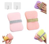 Double-Sided Bath Foaming Bag, Nicelifehack Double-Sided Bath Foaming Bag, Portable Fun Soap Face Wash Sponge, Quick Lather & Reusable Mesh, No More Slippery Soap & Messy Showers (#01)