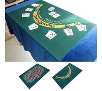 Double-sided Blackjack And Roulette Layout Table | Double-Sided Craps Table | Roulette Tabletop Layout Mat | Roulette Game Layout Table Top Cover For Adult Table Games