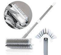 Double-sided broom with detachable lip