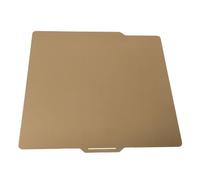 Double Sided Build Plate 257x257mm, 3D Printer PEI Steel Plate with Smooth and Frosted PEI Surfaces, Flexible Magnetic Hot Bed for P1P P1S X1C