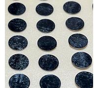 Double-Sided Carbon Conductive Tape Circular Sheets for SEM - 40 Pack, High Conductivity & Viscosity for Microscopy(Dia: 32mm)