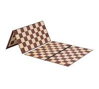 Double-Sided Cardboard Folding Chessboard Checkerboard for Playing Chess 100 Square Board Checkers Game International Draughts