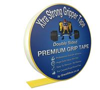 Double Sided Carpet Adhesive Tape 20Mx 21mm, Heavy Duty Extra Strong Gripper Rug Anti Slip Super Grip Tape for Multi Surfaces Laminated and Wooden Floors Stop Rug Sliding Tile Mats DIY Projects