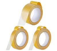 Double Sided Carpet Tape, Carpet Tape Double Sided Heavy Duty with Strong Adhesive Power for Solid Wood Floors, Tiles, Laminate Flooring, Easy Use Transparent Tape, No Residue, 50MM x 25M, 25MM x 20M