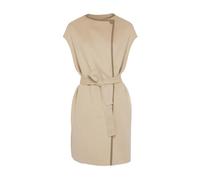 Double-sided cashmere-blend belted cape - female - Yves Salomon - Wrap Dresses - Brown - S - Dresses S
