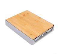Double-Sided Chopping Board Non-Slip Kitchen Mat | Foldable tray design, easy food transfer, space saving, non-slip base, kitchen counter protection