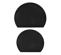 Double Sided Circle Cutting Board Featuring Non Slip Striped Design for Secure Chopping Dishwasher Safe Lightweight Thermoplastic Polyurethane (set)