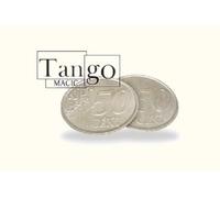 Double Sided Coin (50 cent Euro w/DVD) (E0025) by Tango - Trick