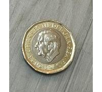 Double Sided Coin King Charles £1 Heads on both sides - Same Side Coin - Toss winner