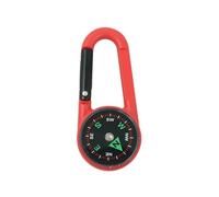 Double Sided Compass Thermometer Lightweight Camping Keychain Outdoor Navigation Tool Backpack Buckles Durable Double Sided Compass Thermometer Outdoor