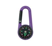 Double Sided Compass Thermometer Outdoor Small Carabiner Outdoor Navigation Tool Backpack Buckle Durable Double Sided Thermometer