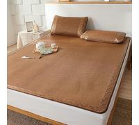 Double-Sided Cooling Spring Mat Foldable Breathable Bed Sheet for Summer Sleep Lightweight & Soft Perfect for Hot Weather Portable Bedding Solution