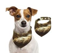 Double Sided Cotton Dog Birthday Bandana Girl Boy, Washable A Little cat Resting Dog Scarf Bibs for Small Medium Large Unisex Dogs Cats Pets Large